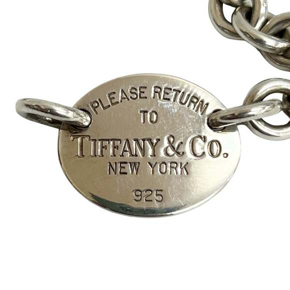 TIFFANY Silver Necklace - Picture 2 of 5